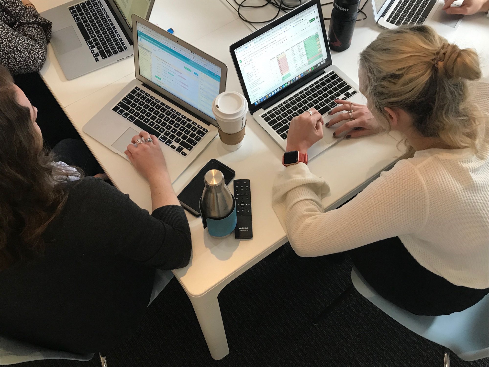 The Ironpaper team at work.