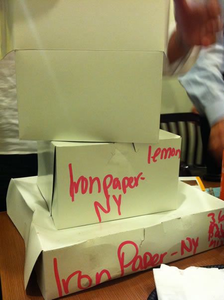 Special delivery for Ironpaper - from client, Palermo