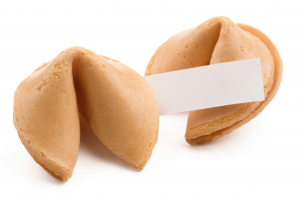 Fortune cookie advertising channel