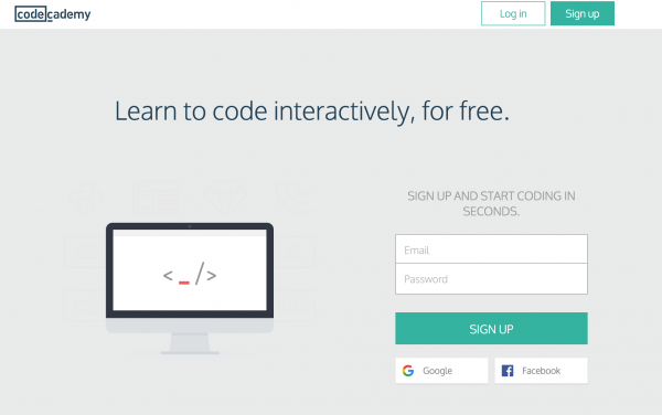 Learn coding online - Code Academy