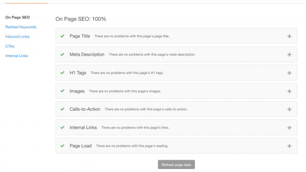 HubSpot COS vs Wordpress: HubSpot SEO