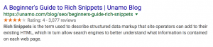 rich snippets for growth hacking