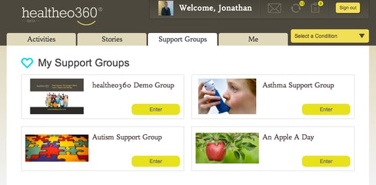 online private support groups