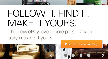 ebays new site