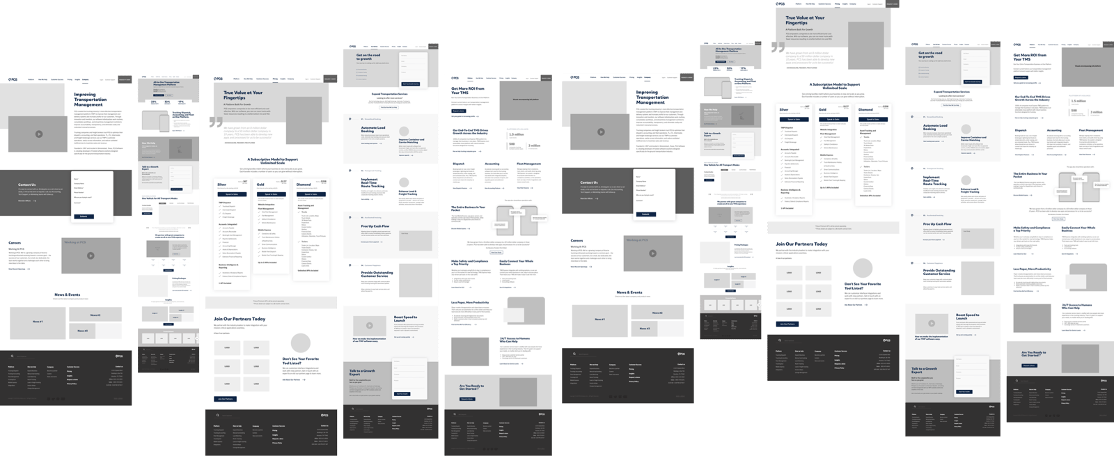 PCS-WIREFRAMES