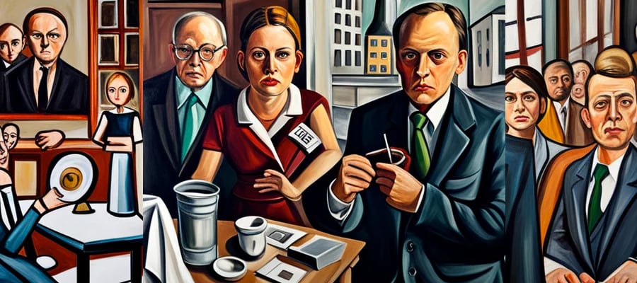 business-people-expressionism